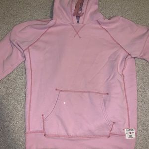 light pink sweatshirt